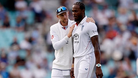 Joe Root witj archer
