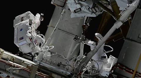 Malayalis make historic achievement in space; Anil and Jessica complete 'space walk', video