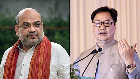amit shah, kiren rijiju