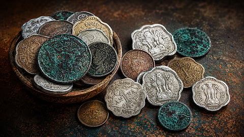Rare One Rupee Coin Auction Reality