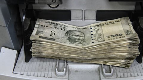 Rupee rises 26 paise