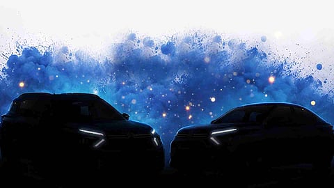 Citroen basalt and aircross teased ahead of launch