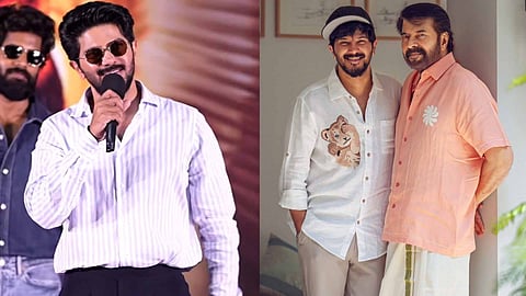 Dulquer Salmaan and Mammootty