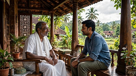 Village home in Kerala