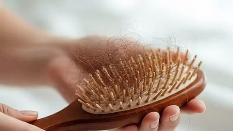 Hair fall cause