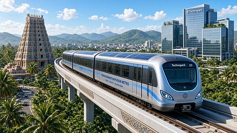 A state-of-the-art metro is coming to Thiruvananthapuram; 31 km in the first phase, construction cost 8000 crores