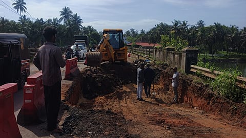 Kasaragod Kanhangad KSTP Road Renovation.