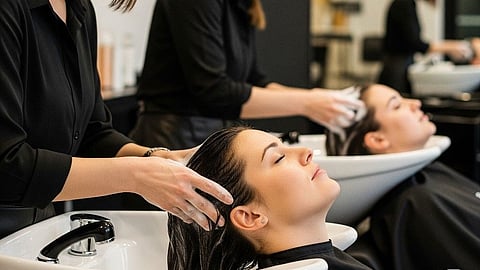 Hair spa treatment