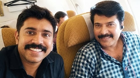Nivin Pauly and Mammootty