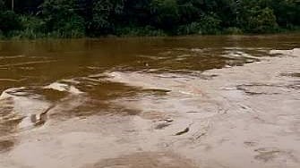 Shaji bravely rescued three members of a family from drowning in a river,