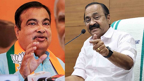 Nitin Gadkari, Chief Minister VD Satheesan