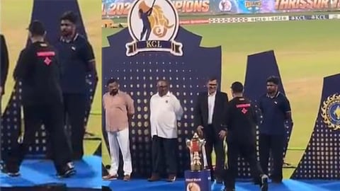 Sreesanth,  Sanju Samson in kcl
