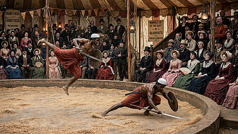 kalaripayattu performance