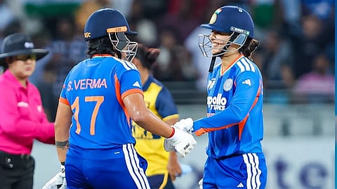 Asia Cup: Shafali plays a sensational innings; India posts 183 runs against Sri Lanka.