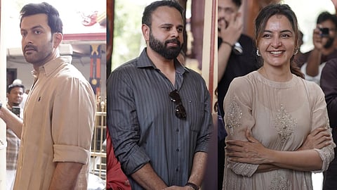 Prithviraj, Rahul Sadasivan, Manju Warrier