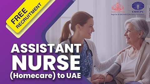 ODEPC Assistant Nurse uae