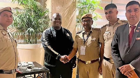 foreign delegate's 3 lakh rupees went missing after attending the BRICS summit Delhi police swiftly identified the car