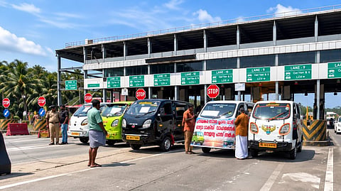 Panniyankara Toll Plaza Protest