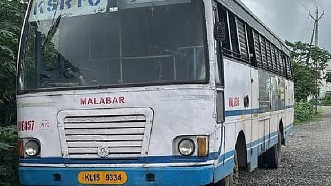 KSRTC Bus Platform Collapses 