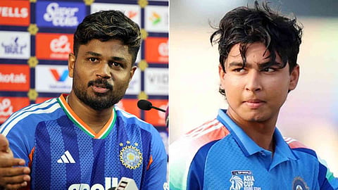 sanju samson vaibhav sooryavanshi