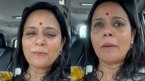 TMC MP Mahua Moitra claims eggs thrown at her by 'BJP supporters'