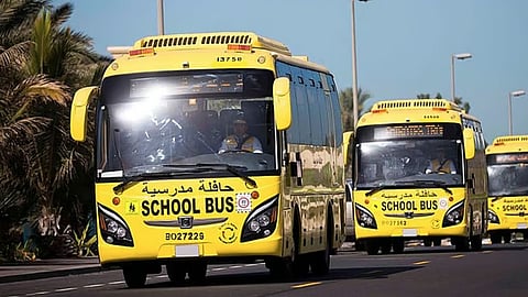 Sharjah school bus emergency? One button can alert police instantly

