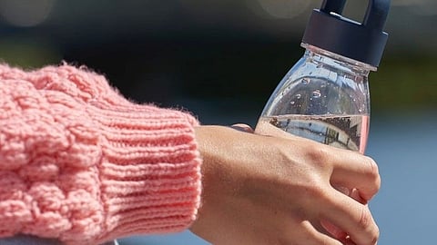 bottle and lid