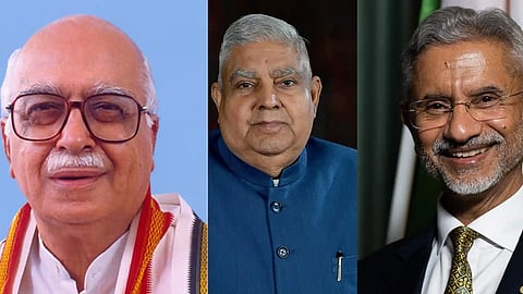 Delhi Voter Notice Advani Dhankhar