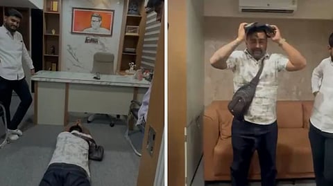 Influencer Made To Prostrate Before Raj Thackeray's Photo Over Reel