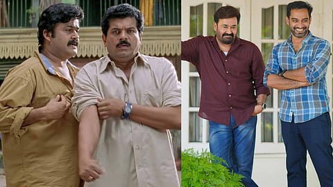 Mukesh, Mohanlal and Anoop Sathyan
