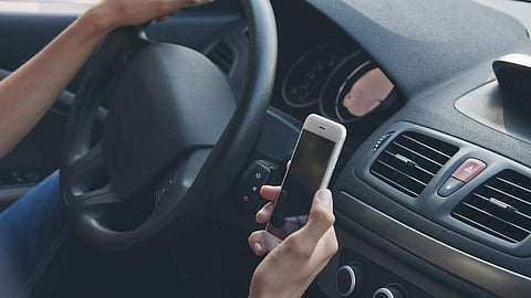 Don't touch your mobile phone while driving! You'll face a hefty fine, Fujairah police warning