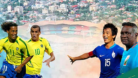 Brazil Legends vs India all Stars