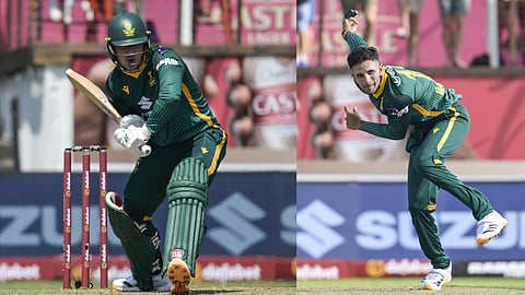 Matthew Breetzke, Keshav Maharaj