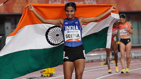 Asian Games 2026 Seema Kumari Wins Bronze