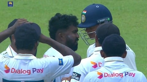 Yashasvi Jaiswal Asitha Fernando Clash 