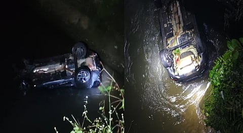 Car overturns at Idukki Nalam Mile; one dead