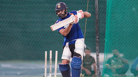 Rohit Sharma training