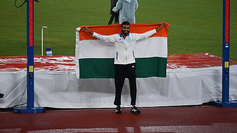 Sarvesh Kushare wins high jump silver Asian Games 2026