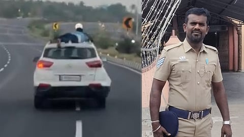 TN cop clings to car roof for 30 km to nab gutkha gang