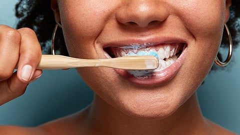 brushing teeth in the morning, Morning Routine