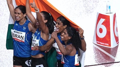 INDIAN 4X400 WOMEN’S TEAM WINS THE GOLD MEDAL AT ASIAN GAMES!
