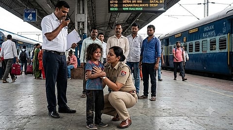 lost child rescued 