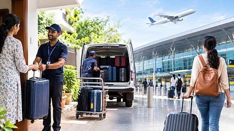 luggage home pickup cial