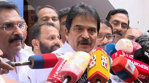 KC Venugopal Press Meet Pathanamthitta