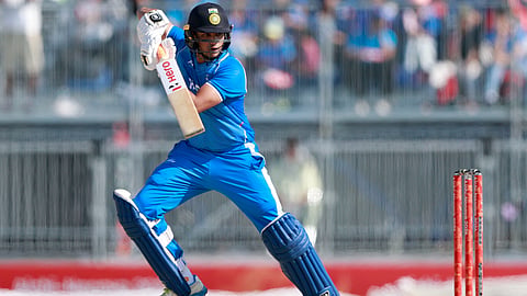 Abhishek Sharma batting