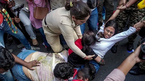 delhi protest