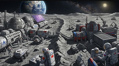 China And Russia Race To Build Nuclear Reactors On the Moon