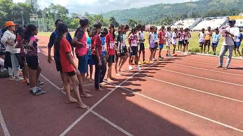 Barefoot On Synthetic Track Students Injured