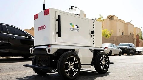  self-driving robot deliveries in Saudi Arabia