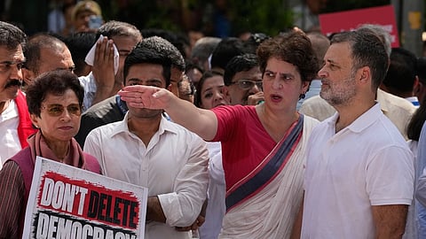 Will a case be registered against Rahul? INDIA bloc to intensify protests over Gyanesh Kumar's resignation